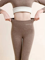 AstraWeave Cold-Weather Leggings, Cashmere-Fleece Lined Stretch Fit