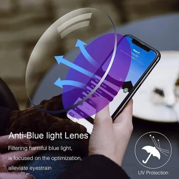 New Sapphire High Hardness Anti-Blue Dual-Use Reading Glasses
