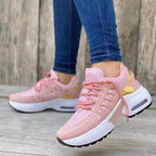 נעלי סניקרס VeloraStep AeroFlex Air-Sole, נוחות מרופדת לכל יום
