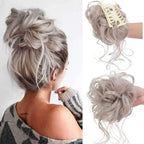 Curly Hair Bun – Clip-in Hair Piece with Volume and Natural Look