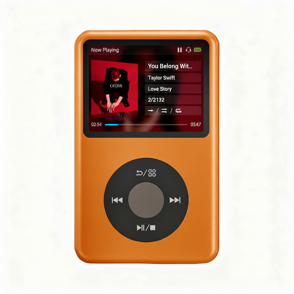 Lettore MP3 ad alta capacità e senza distrazioni per un audio Hi-Fi puro | Fioriscas