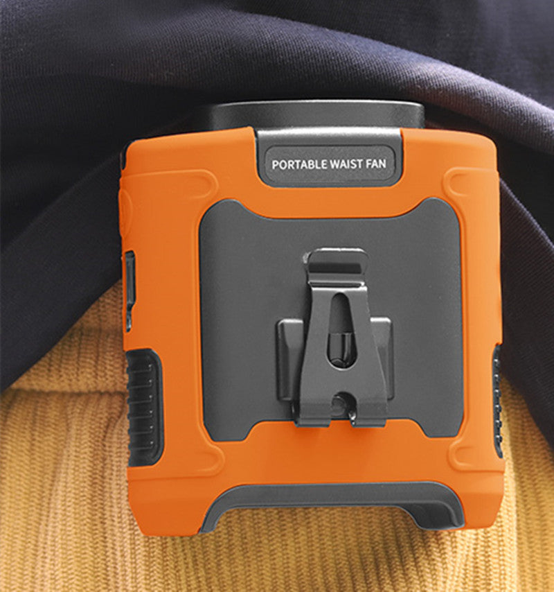 Portable Waist-Mounted Cooling Fan
