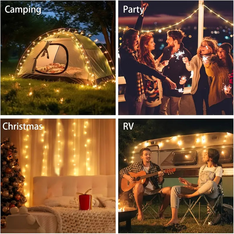 Linterna versátil para camping al aire libre con ocho modos de iluminación | Fioriscas