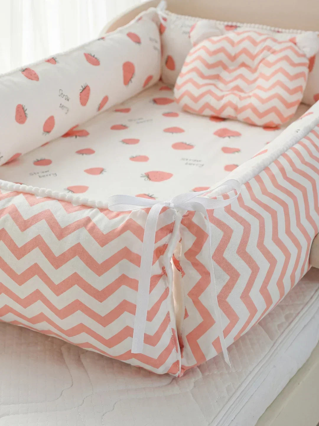 Extra-Long Baby Sleep Pod with Cervical Pillow | Fioriscas