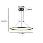 Aether Ring Chandelier With Soft Ambient Glow For Modern Interiors