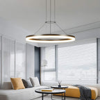 Aether Ring Chandelier With Soft Ambient Glow For Modern Interiors