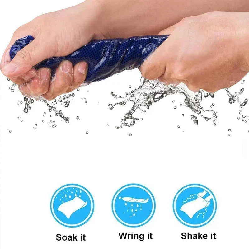 ChillWrap Sports Cooling Towel For Outdoor Activities