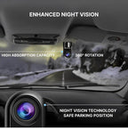 Telecamera per auto intelligente Cirro AI con registrazione in loop, GPS e visione notturna