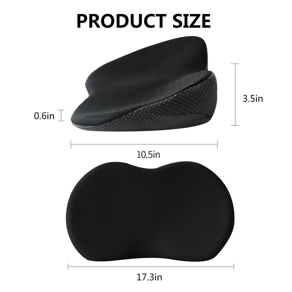 Car Seat Booster Cushion With Memory Foam For Better Visibility