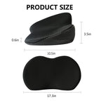 Car Seat Booster Cushion With Memory Foam For Better Visibility