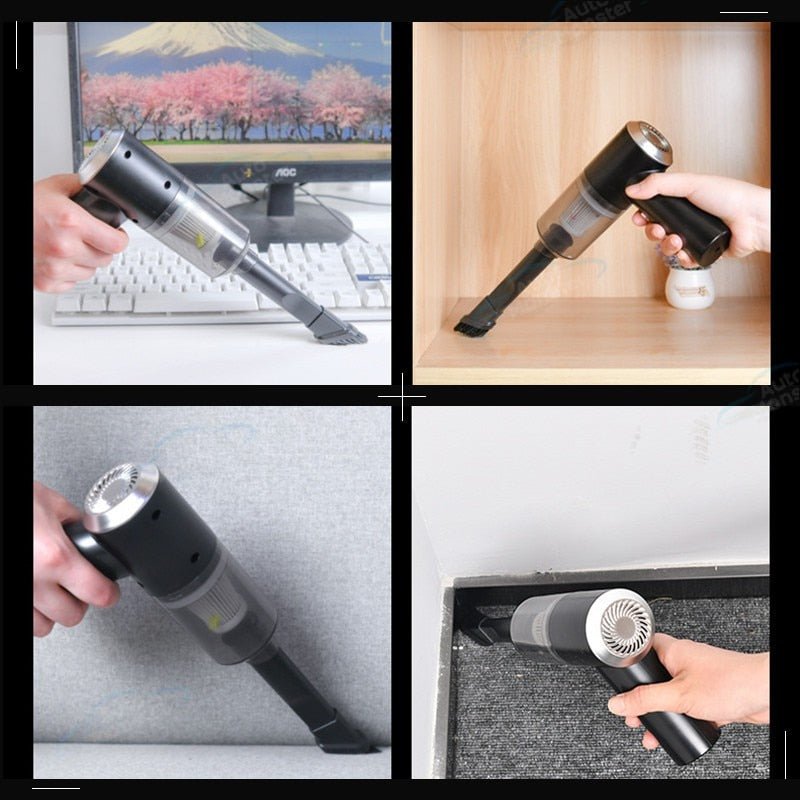 Håndholdt bilstøvsuger, hurtig rengøring af bilens indre