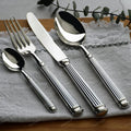 Bellemont Roman-Inspired Flatware Set, Heavyweight Cutlery, 4 or 20 Pieces