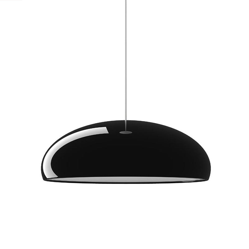 Lampada a sospensione Nova Deco, paralume cilindrico in metallo disponibile in 4 colori e 3 dimensioni