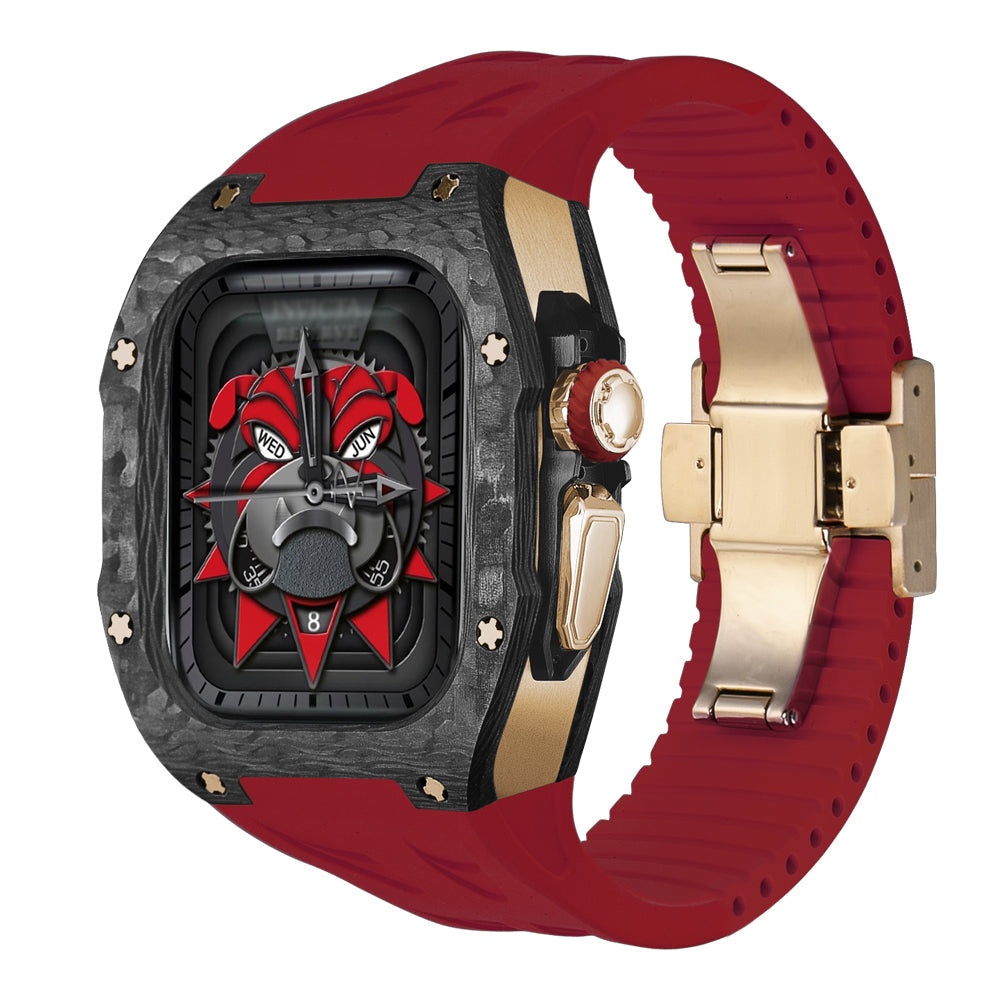 Novex Apple Watch Ultra-etui, titanium og kulfiberbygning