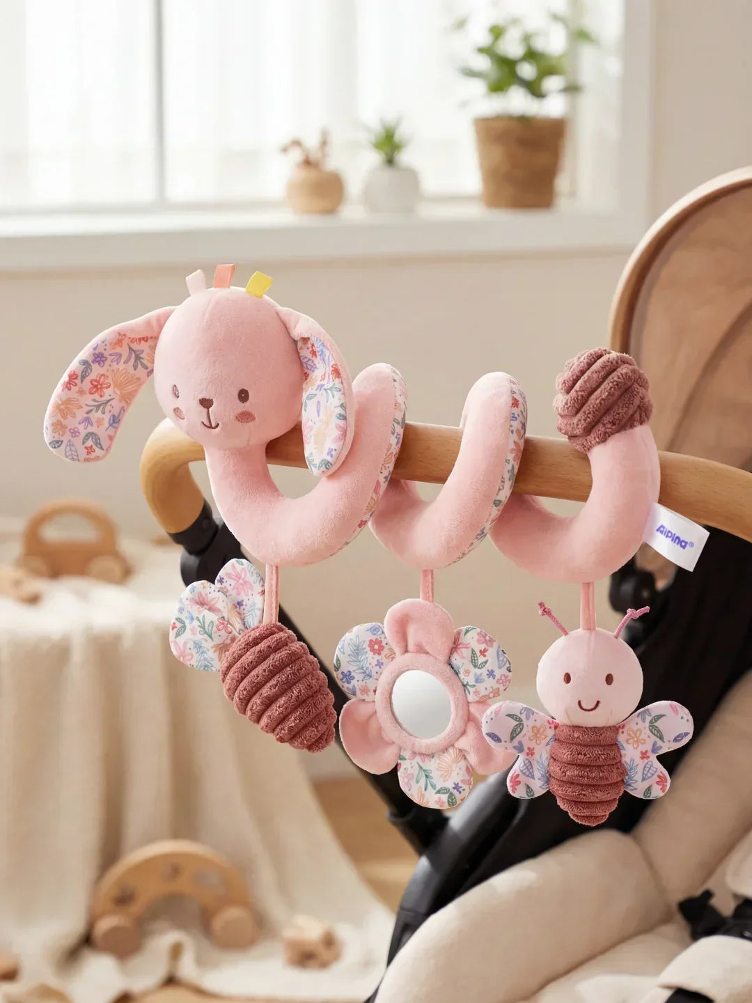 Sensory Wrap-Around Baby Bed Toy | Fioriscas