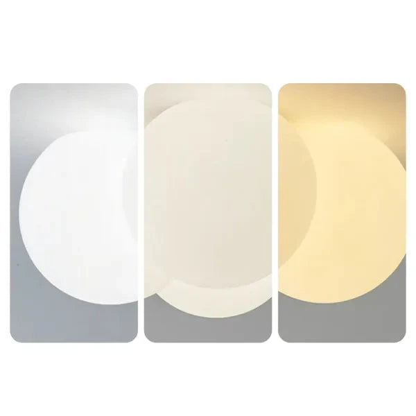 Lumenora Halo LED-loftlampe, tretonet lys til rolige rum