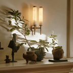 LumenSilk alabastrové vertikální nástěnné světlo pro jemné architektonické osvětlení  