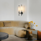 LumenSilk alabastrové vertikální nástěnné světlo pro jemné architektonické osvětlení  