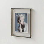 Acrylic Photo Frame for Wall Display, NovaGlass Multicolor Design