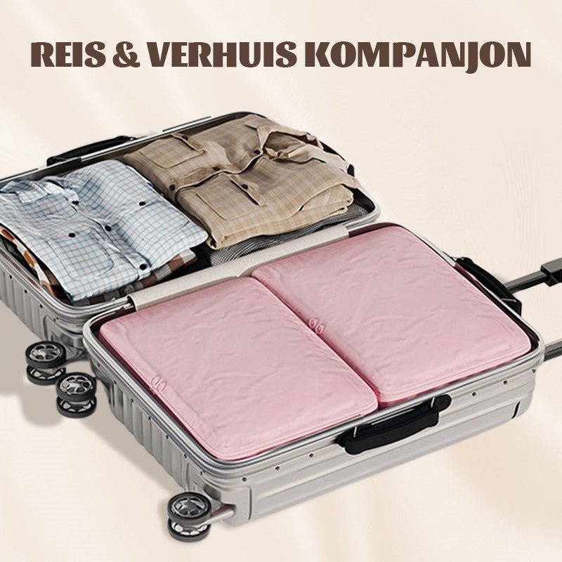 Compression Max Storage Bags – Space Saving for Home and Travel – Vacuum-Free Compression – Waterproof Nylon – Durable and Lightweight