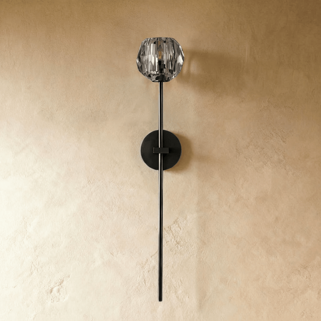 Argentia Crystaluxe Geborsteld IJzeren Wandlamp Voor Moderne Ruimtes  