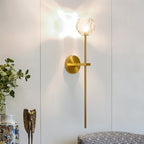Argentia Crystaluxe Geborsteld IJzeren Wandlamp Voor Moderne Ruimtes  