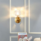Argentia Crystaluxe Geborsteld IJzeren Wandlamp Voor Moderne Ruimtes  