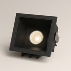 LumenForge Square IP65 infälld downlight med vit kant