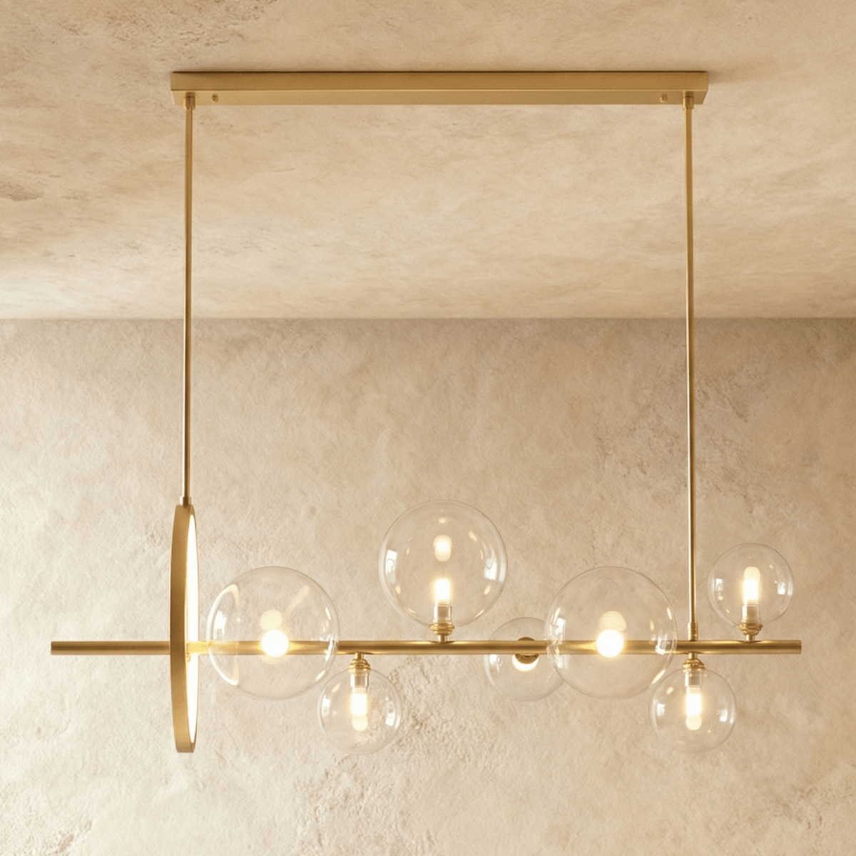 NovaLume Orbit LED kroonluchter voor moderne woon- en eetkamers  