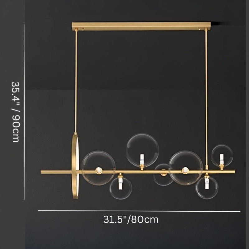 NovaLume Orbit LED kroonluchter voor moderne woon- en eetkamers  