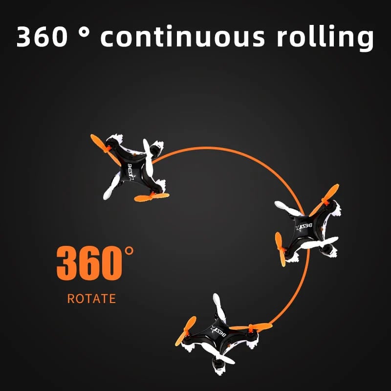 Mini RC Stunt Drone with Auto Hover & 360° Flips | Fioriscas