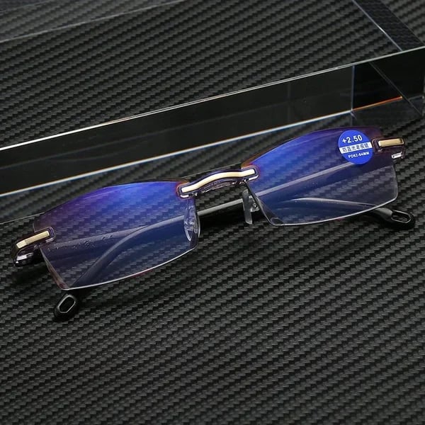 New Sapphire High Hardness Anti-Blue Dual-Use Reading Glasses