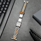 Titanový řemínek pro Apple Watch, hypoalergenní spona Veralis, rychlé uvolnění