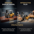 Premium Metal Remote Control Construction Vehicle for Realistic Operation and Precision Play | Fioriscas