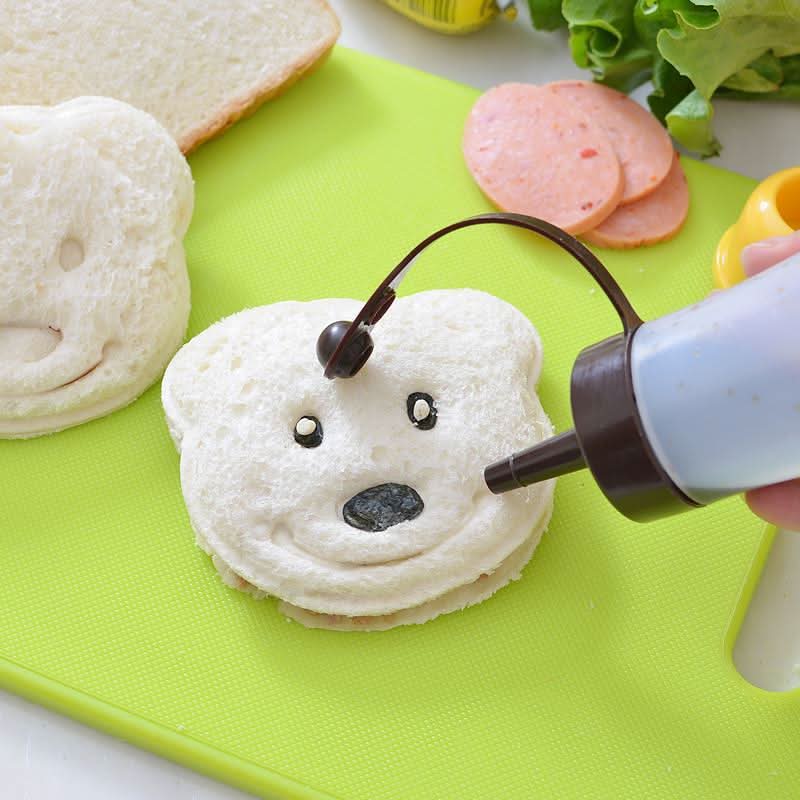 子ども向けの食事にぴったりなクリエイティブなサンドイッチカッター - Fioriscas
