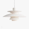 Lampa wisząca Petal, inspirowana stylem duńskim, żelazna rama, 3 rozmiary