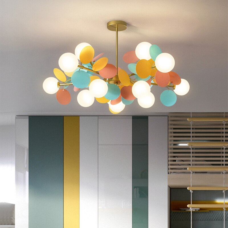 AstraLumen Acrylic Pendant Light, LED Glow for Modern Rooms