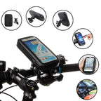 NovaTrail-fietstelefoonhouder met waterdichte hoes en draadloze powerbank van 15 W