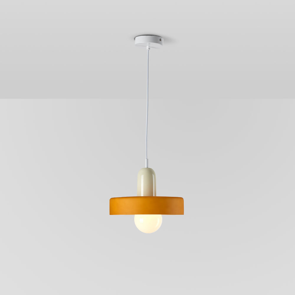 Lampada a sospensione vintage in vetro Jess | Fioriscas