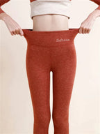 AstraWeave Cold-Weather Leggings, Cashmere-Fleece Lined Stretch Fit