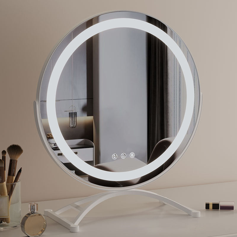 Himmennettävä LED-meikkipeili, 360° kääntö, kosketusohjaus, 15,8 tuumaa