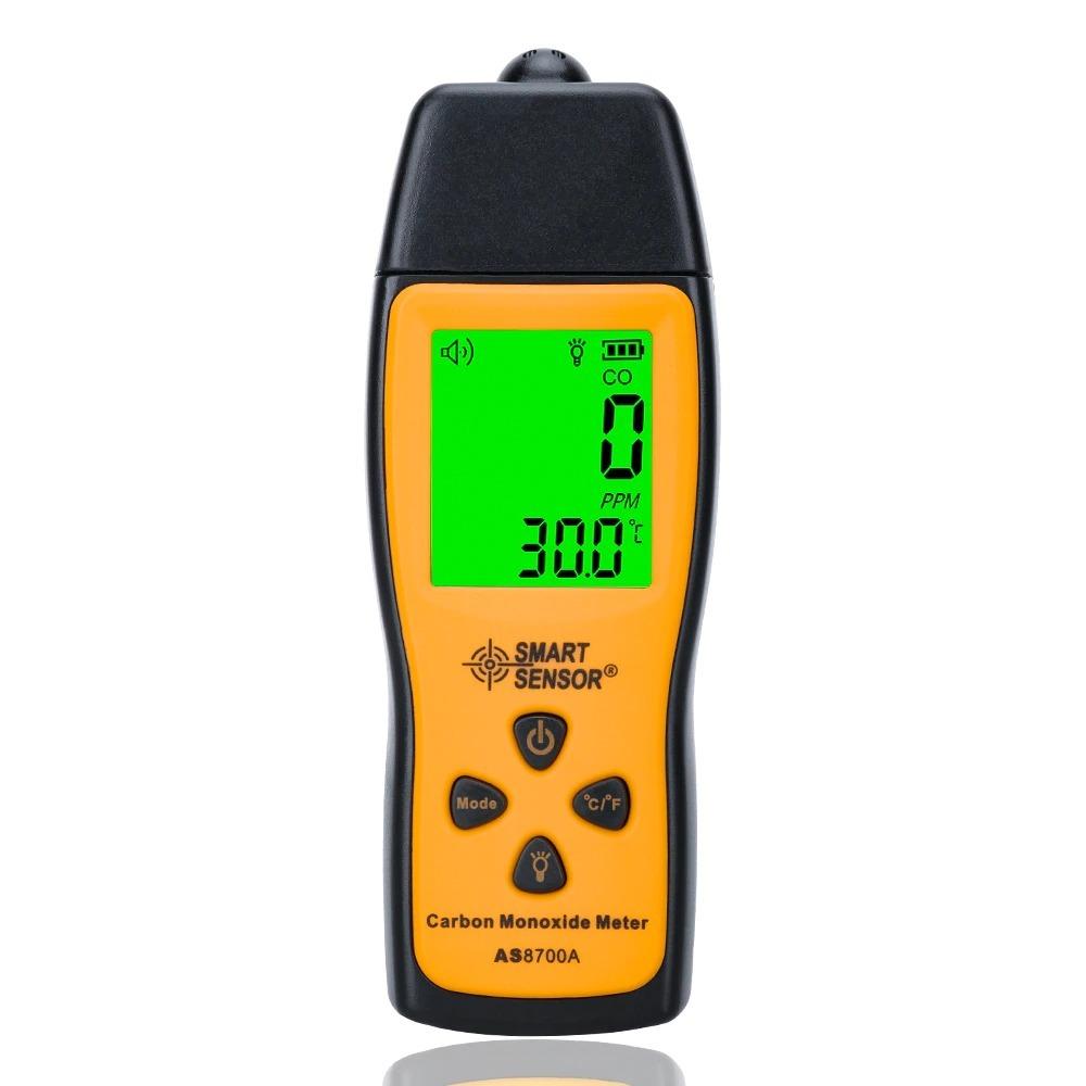 Koolmonoxidemelder en -meter, draagbaar handmodel van Orenta met lcd-display