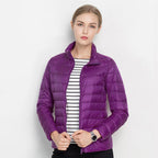 Waterproof Lightweight Down Puffer Jacket For Women, Sizes M To 3XL