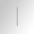 Lumaire lodret lysbjælke, sort finish, 3 LED-farvetoner