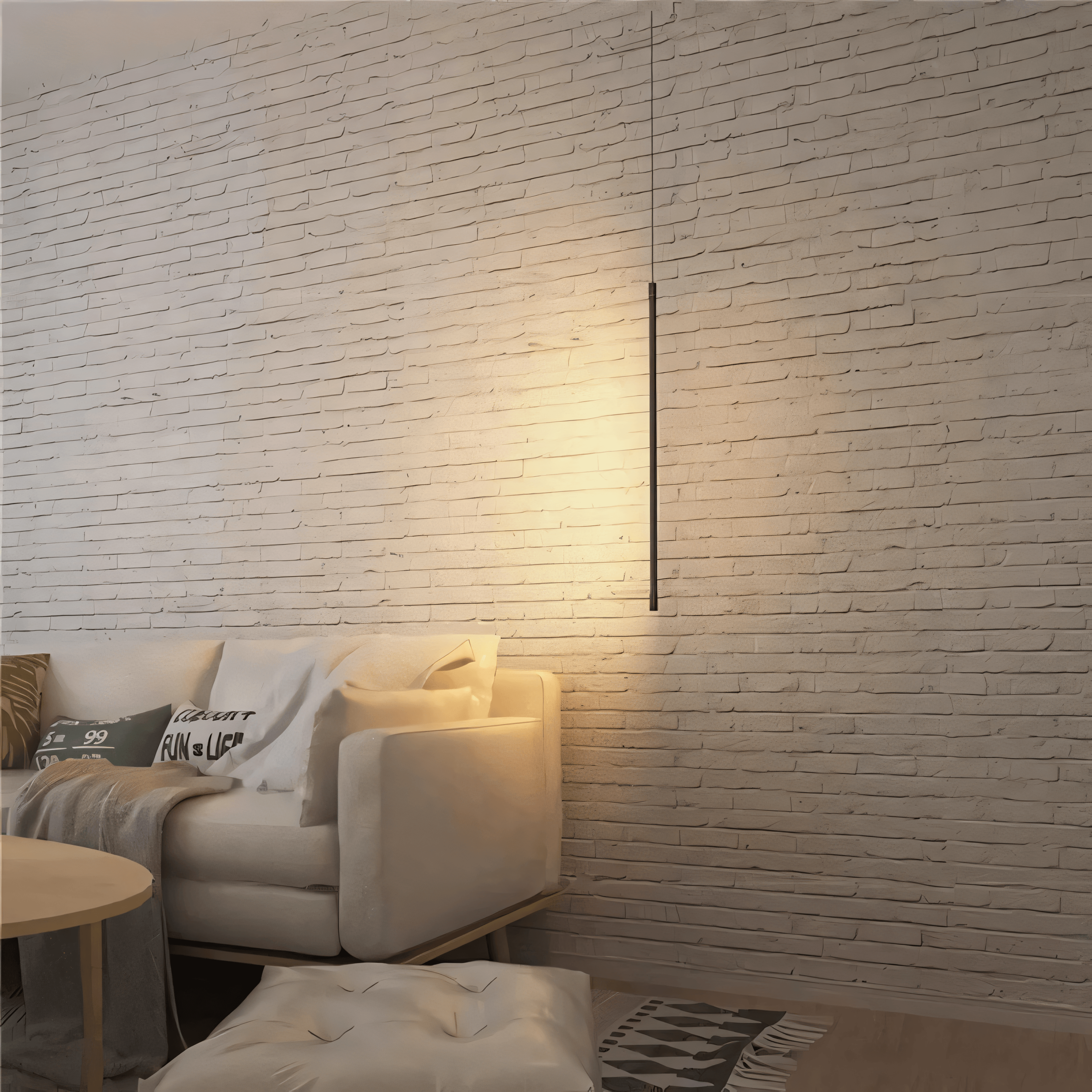 Lumaire lodret lysbjælke, sort finish, 3 LED-farvetoner