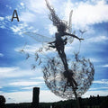 Dancing Fairy Statue Steel - FairyDancer™