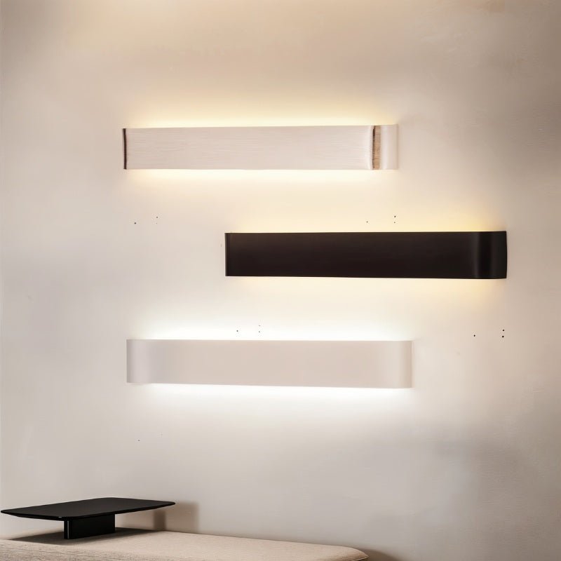 Lampa ścienna Lumenix z aluminium i LED do nowoczesnego oświetlenia ambientowego