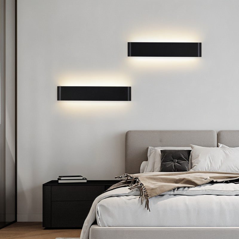 Lampa ścienna Lumenix z aluminium i LED do nowoczesnego oświetlenia ambientowego