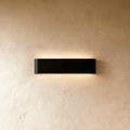 Lampa ścienna Lumenix z aluminium i LED do nowoczesnego oświetlenia ambientowego
