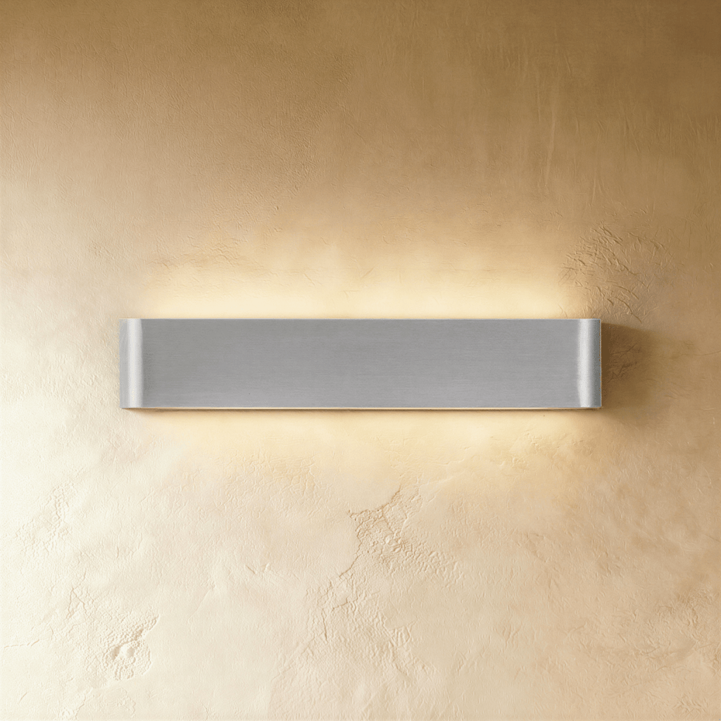 Lampa ścienna Lumenix z aluminium i LED do nowoczesnego oświetlenia ambientowego